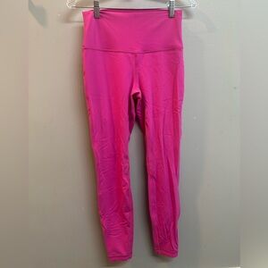 Lululemon Align™ High-Rise Pant 28”, size 8, Ripened Raspberry, great condition.